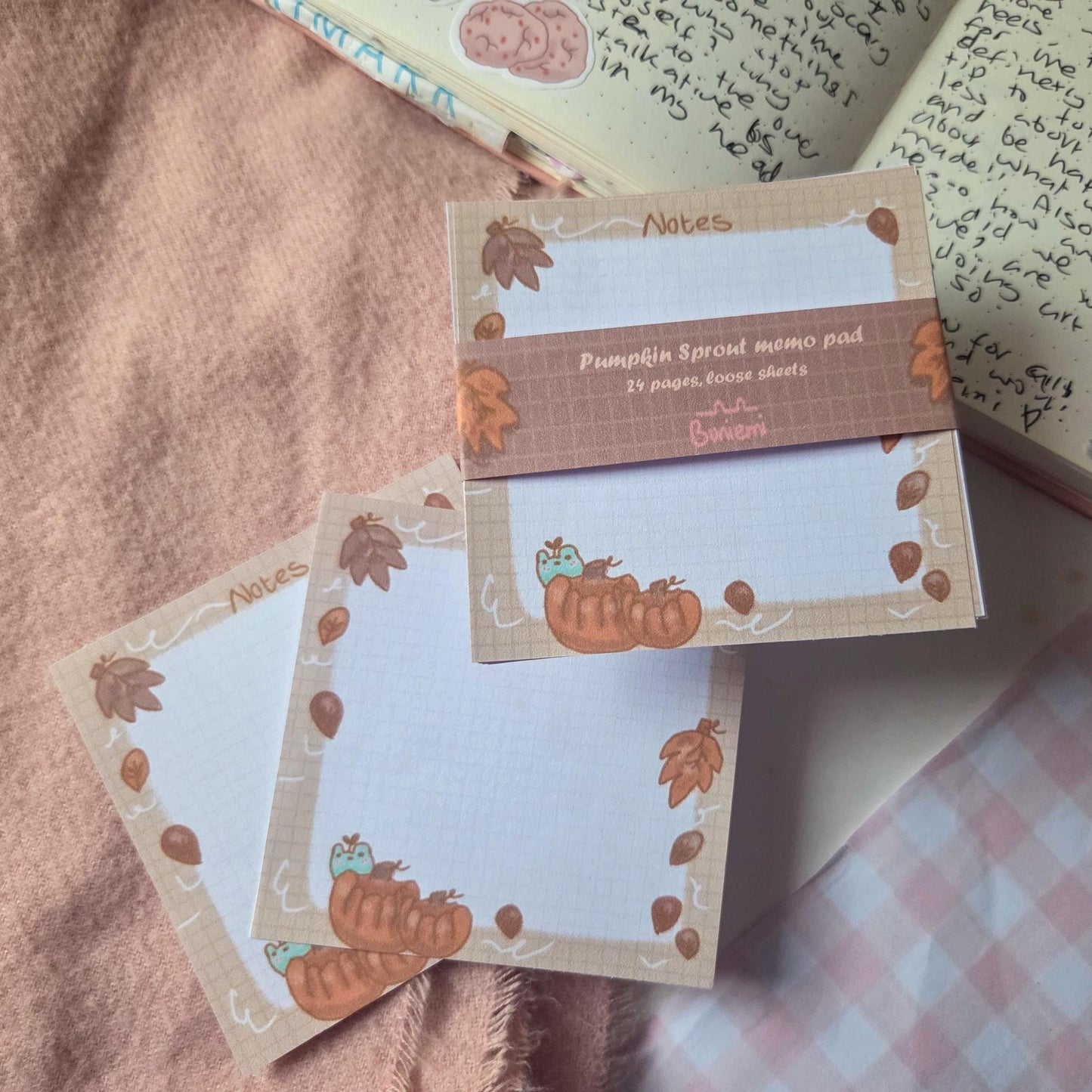 Pumpkin Sprout - Loose memo sheets