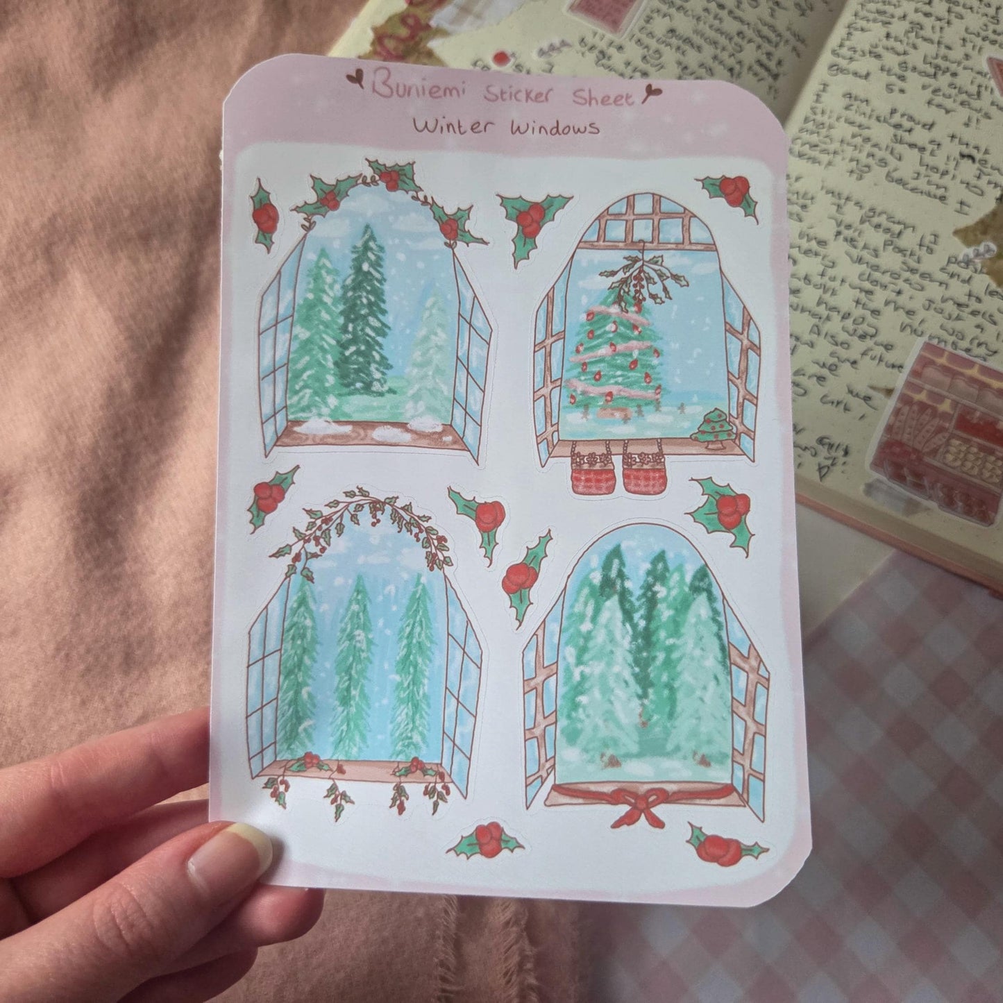 Winter Windows Sticker Sheet