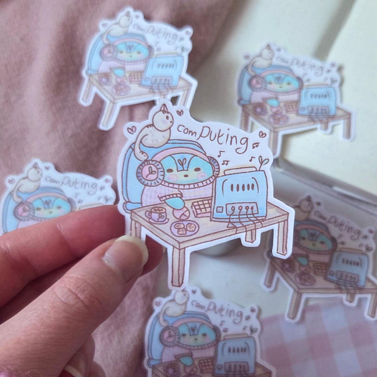 I'm ComPUTING Sticker