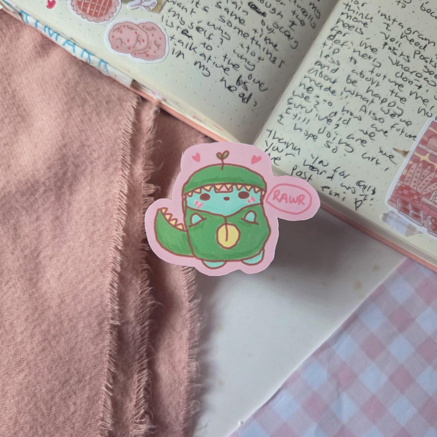 Dinosaur Froggie sticker