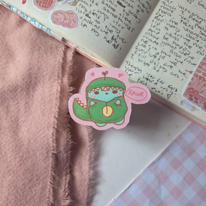 Dinosaur Froggie sticker