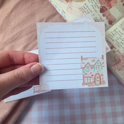Cottage House - Loose memo sheets