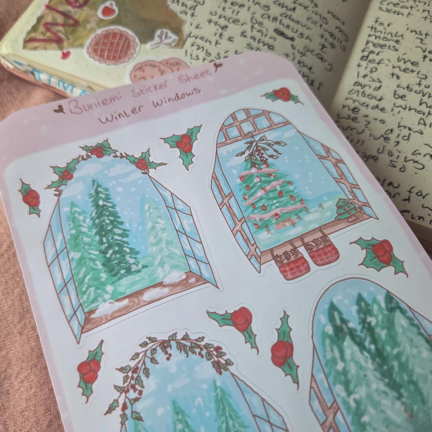 Winter Windows Sticker Sheet