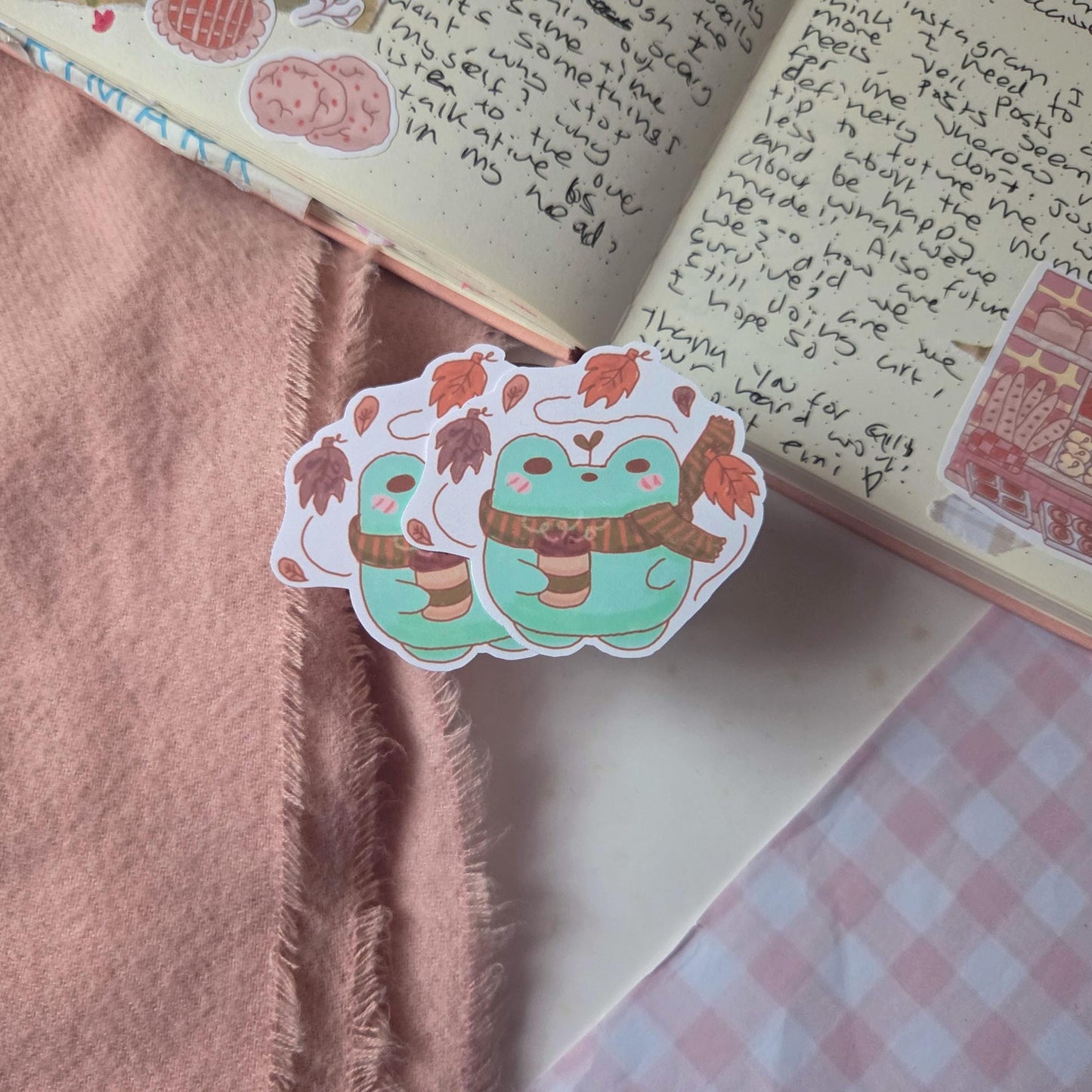Coffee Frog Sticker