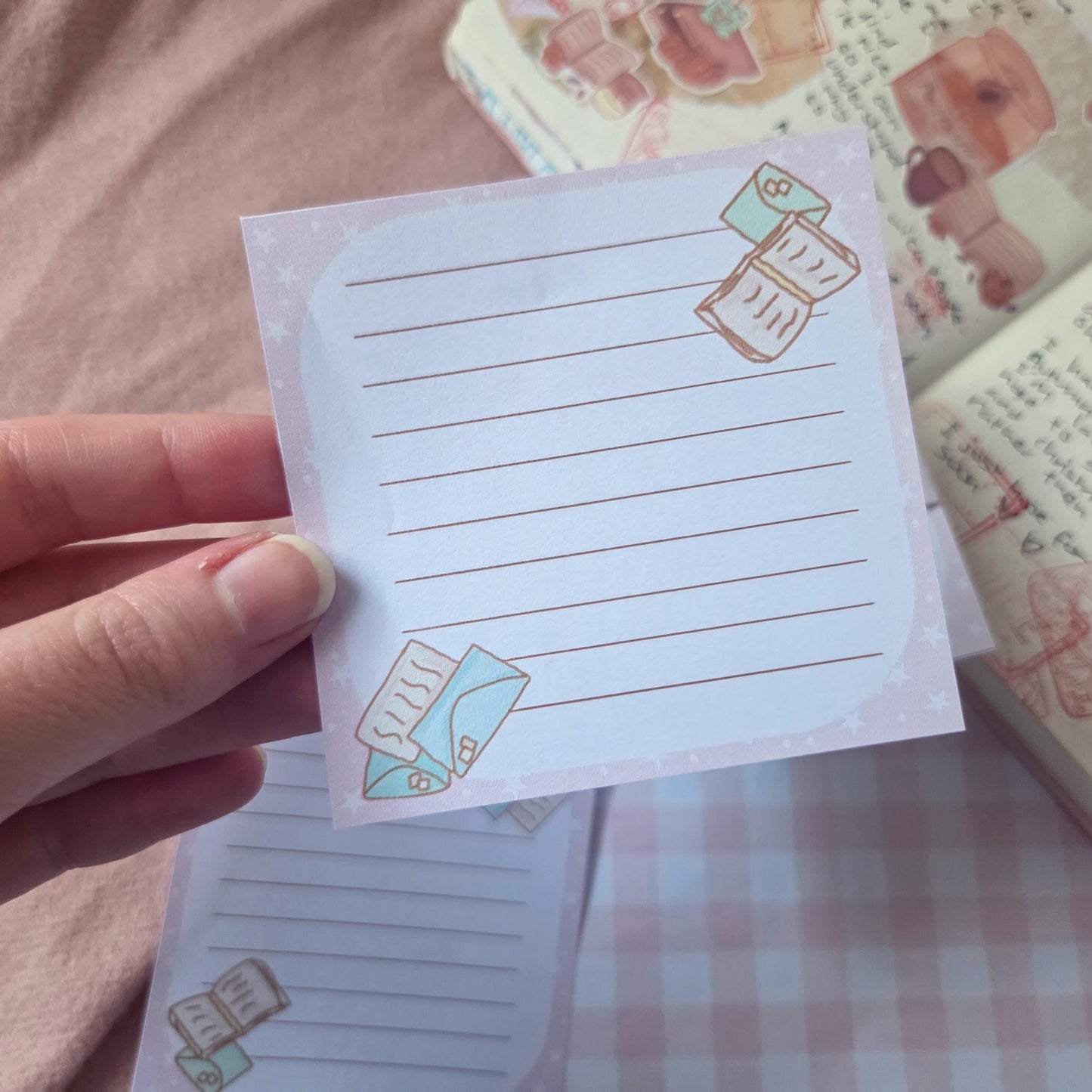 Reading and Love Letters - Loose memo sheets