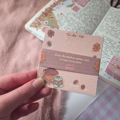 Cozy Bookshop - Loose memo sheets