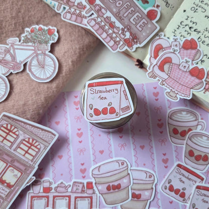 Pastry Shop Sticker Box Set, 30 repeat stickers