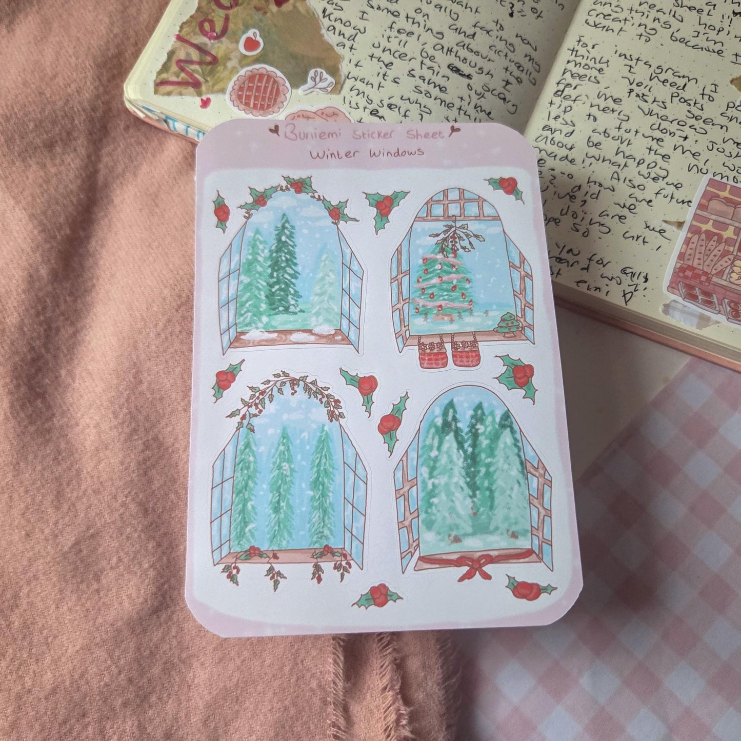 Winter Windows Sticker Sheet