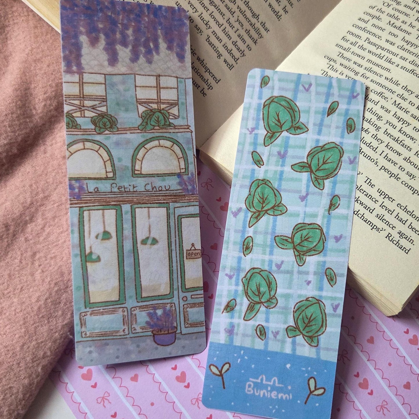 La Petit Chou Double-sided Bookmark