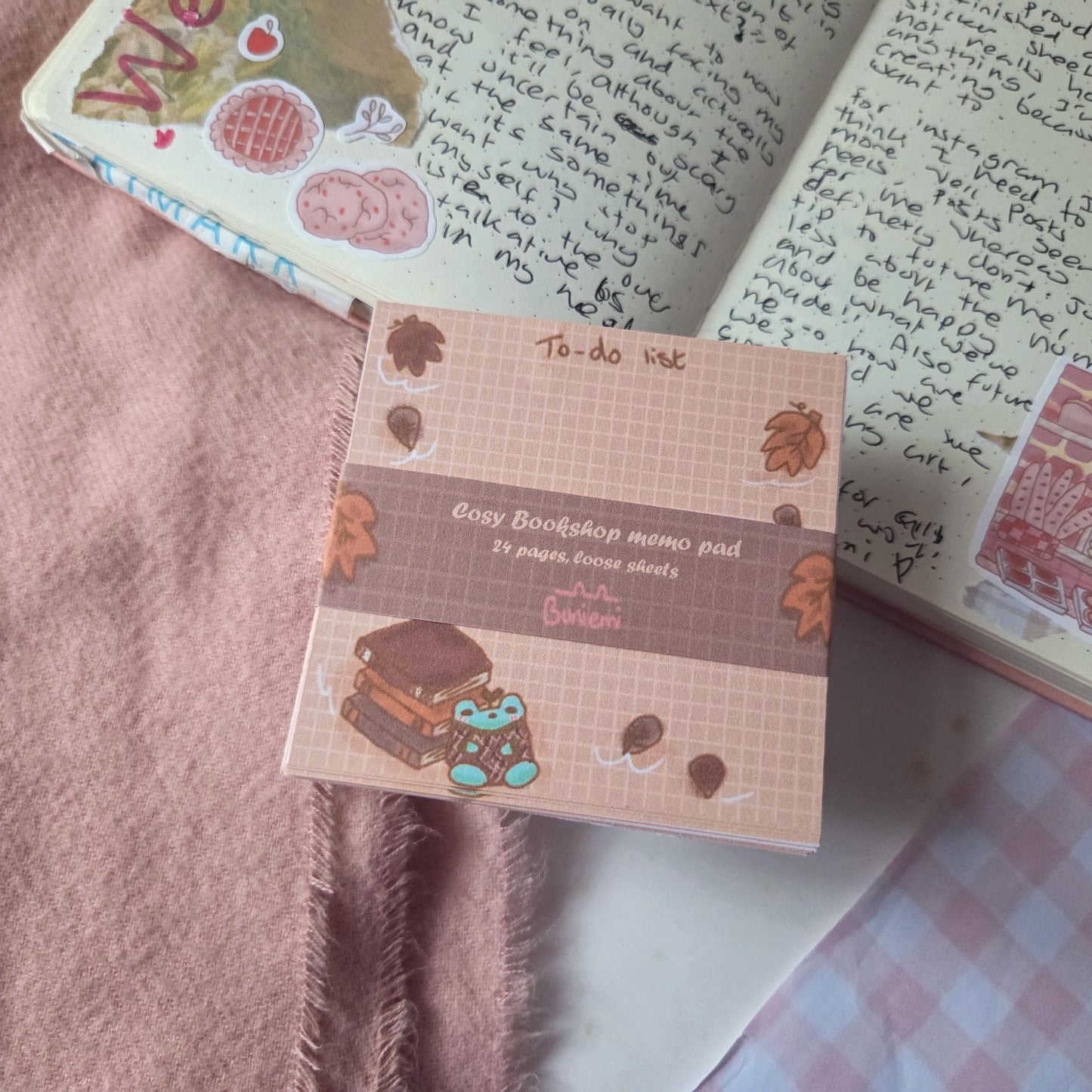 Cozy Bookshop - Loose memo sheets