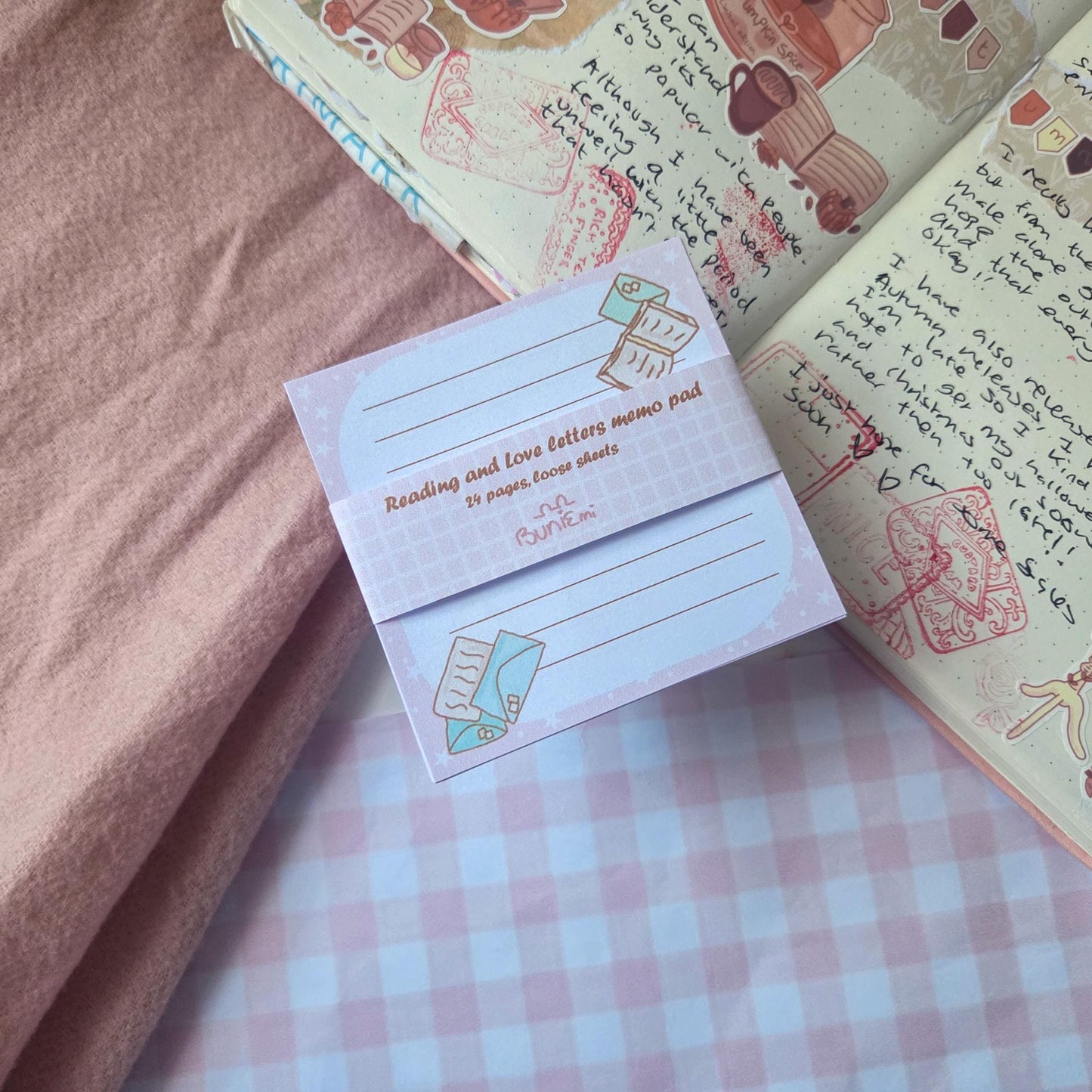 Reading and Love Letters - Loose memo sheets