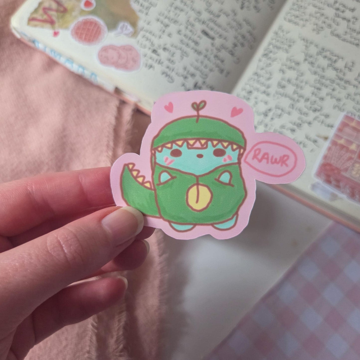 Dinosaur Froggie sticker