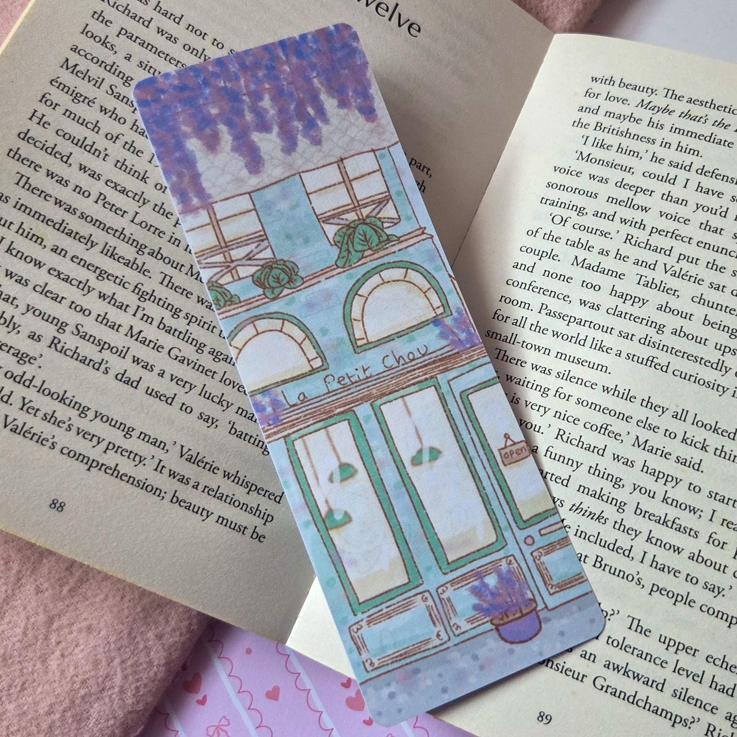La Petit Chou Double-sided Bookmark
