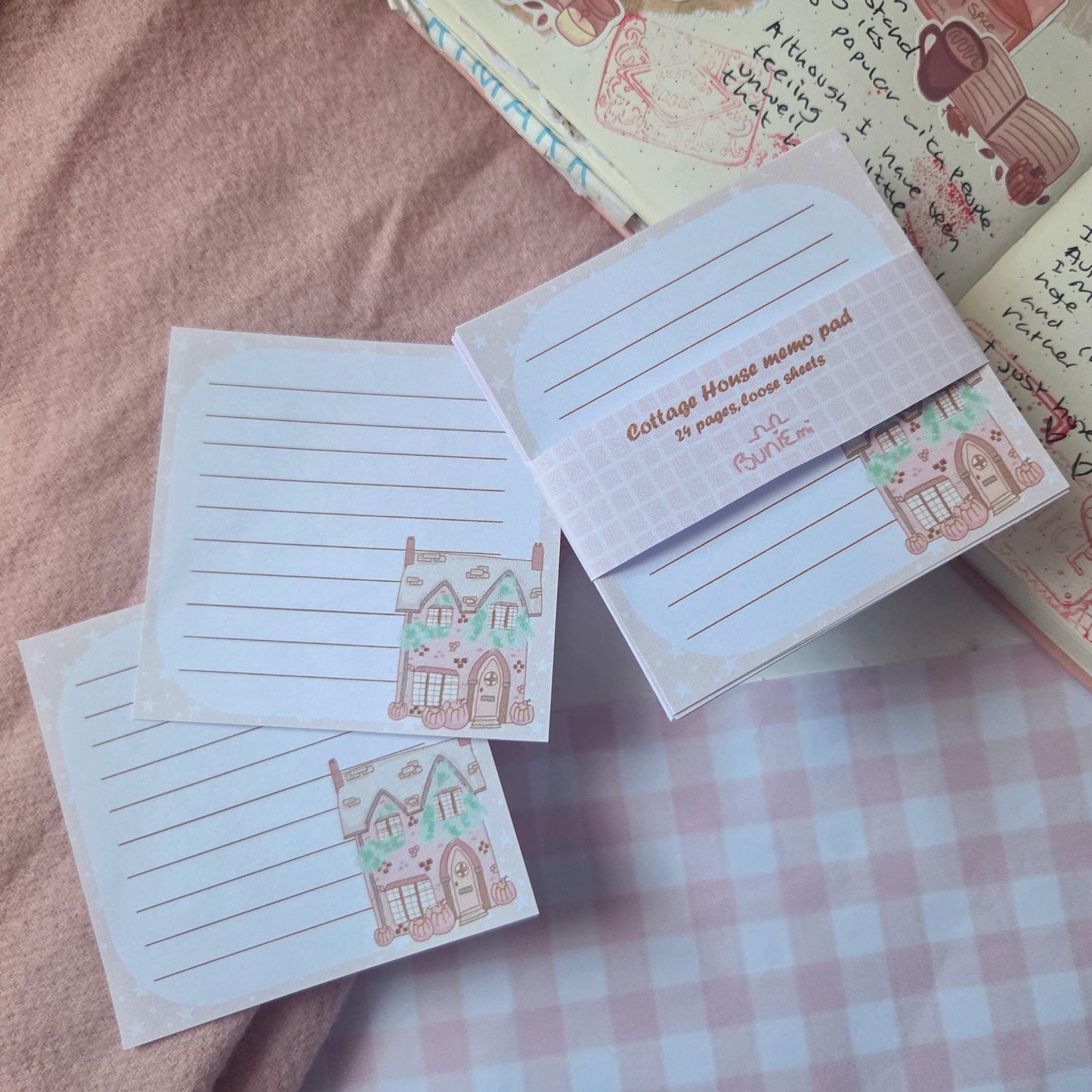 Cottage House - Loose memo sheets