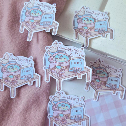 I'm ComPUTING Sticker