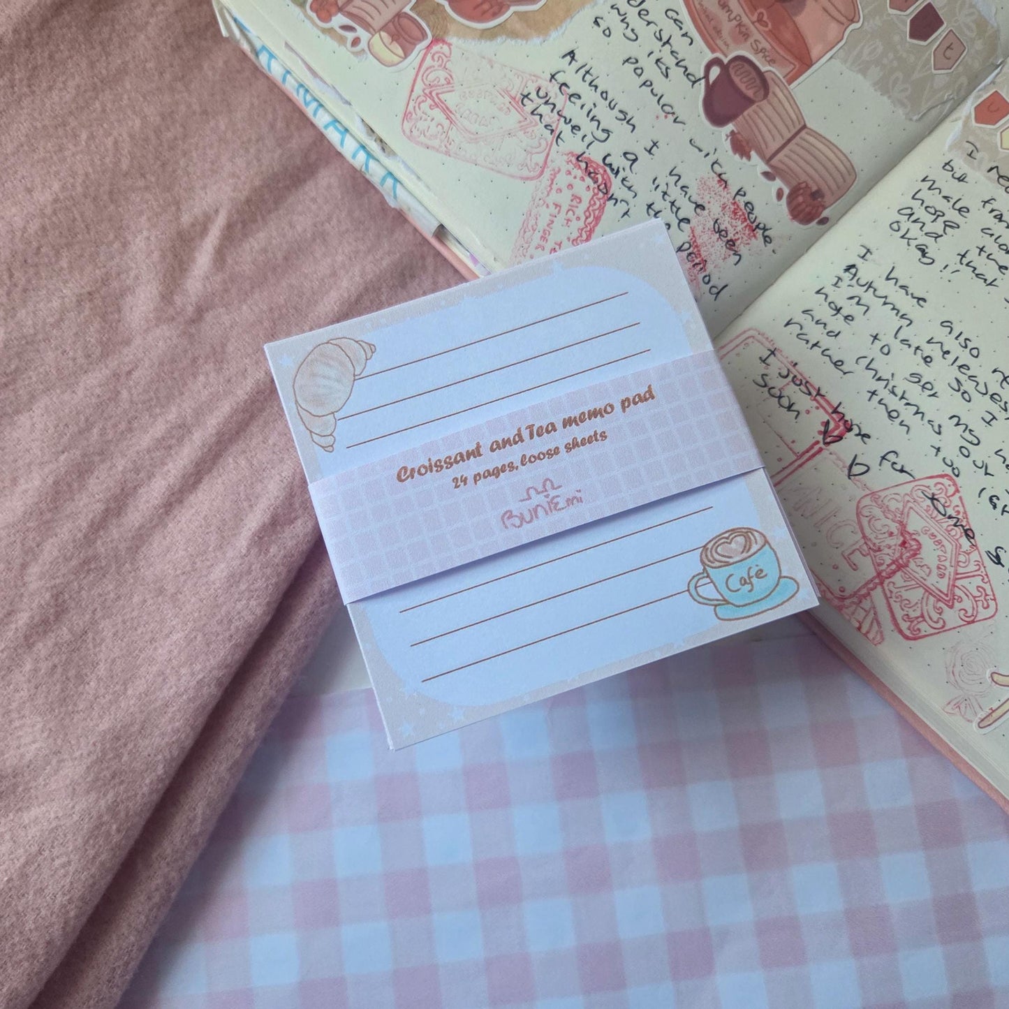 Croissants and Tea - Loose memo sheets