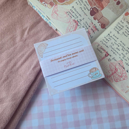 Croissants and Tea - Loose memo sheets
