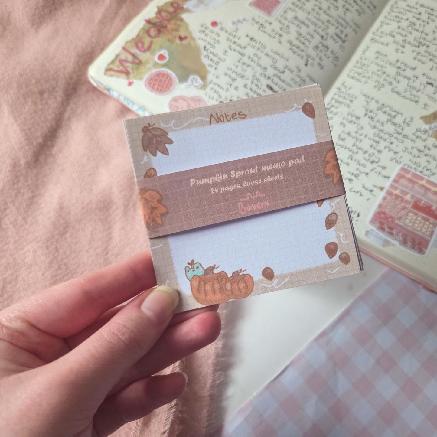 Pumpkin Sprout - Loose memo sheets