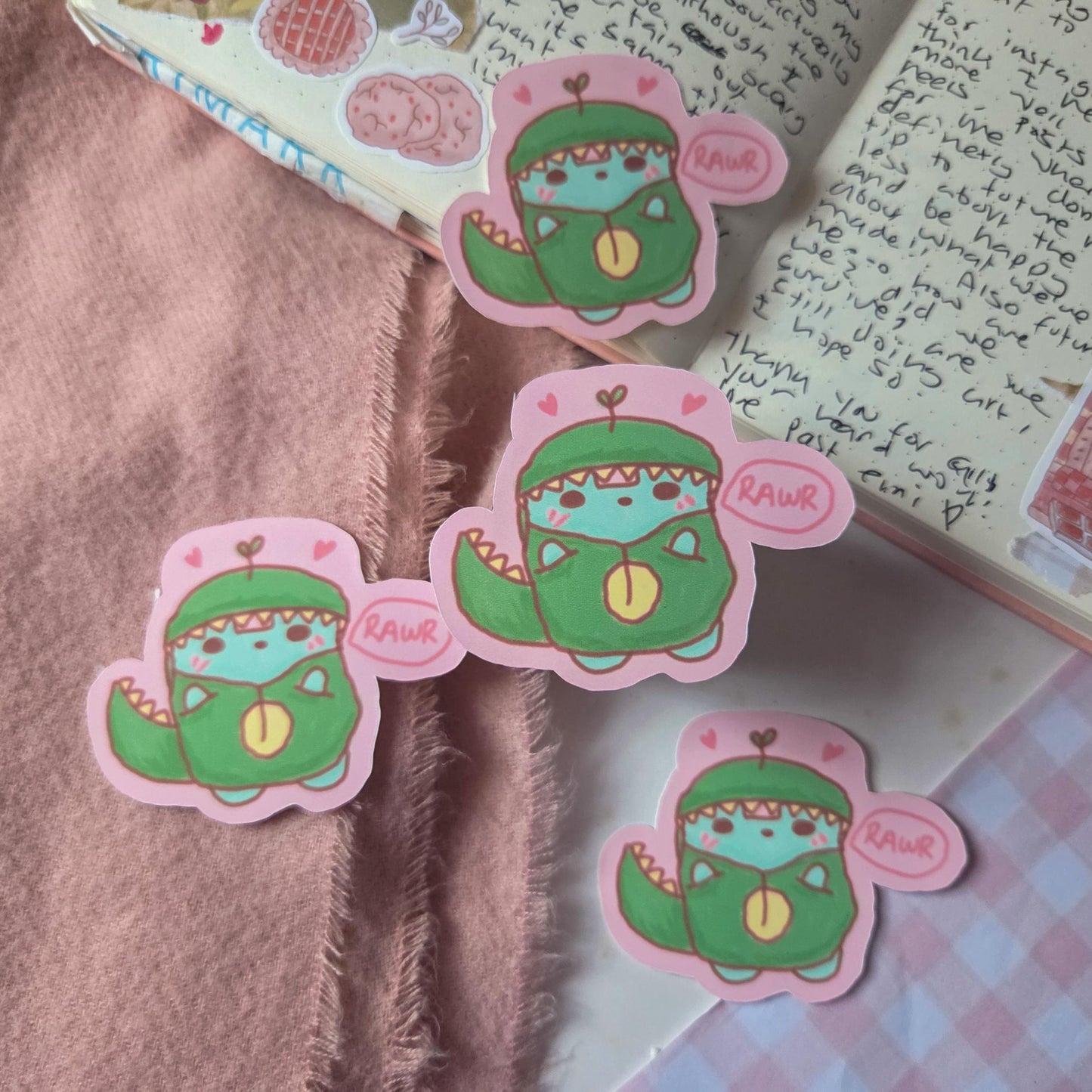 Dinosaur Froggie sticker