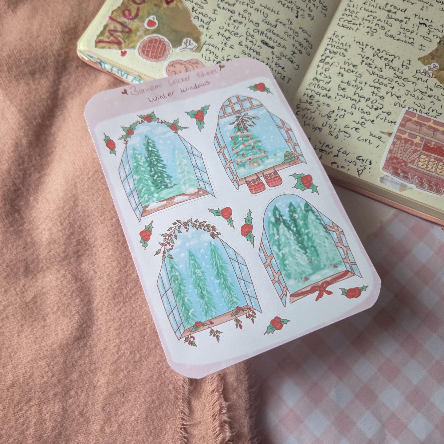 Winter Windows Sticker Sheet
