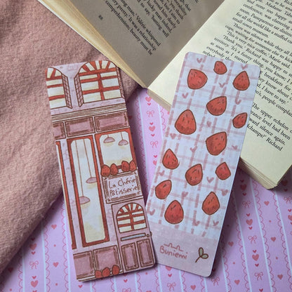 La Cherie Patisserie Double-sided Bookmark