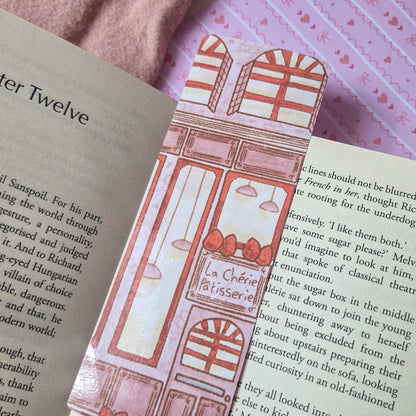 La Cherie Patisserie Double-sided Bookmark