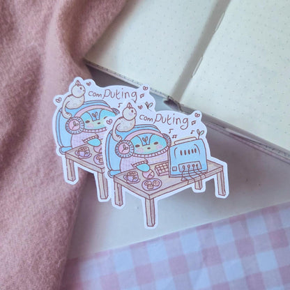I'm ComPUTING Sticker