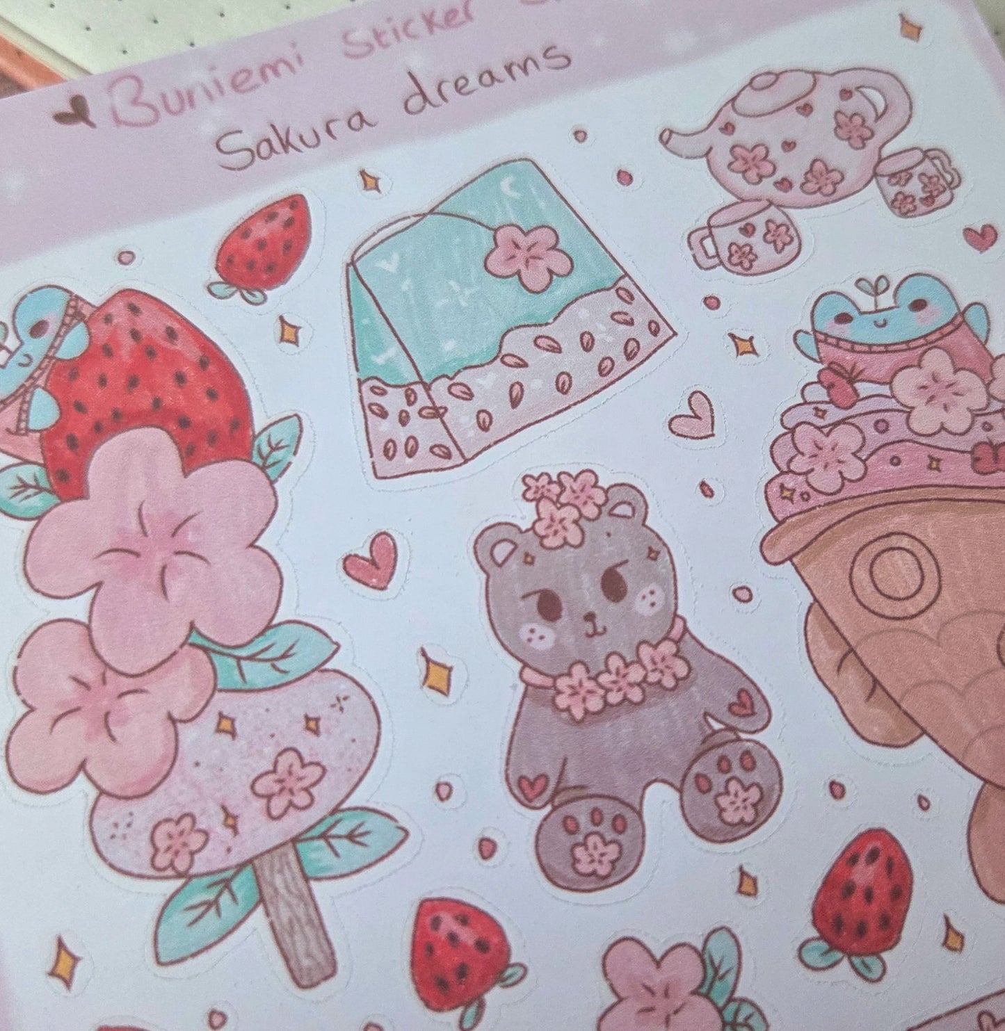 Sakura Dreams Sticker Sheet
