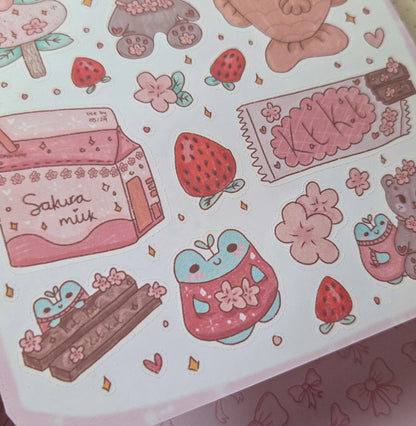 Sakura Dreams Sticker Sheet