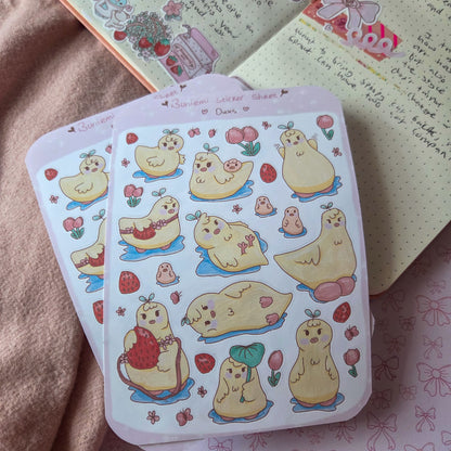 Duckie's Sticker Sheet