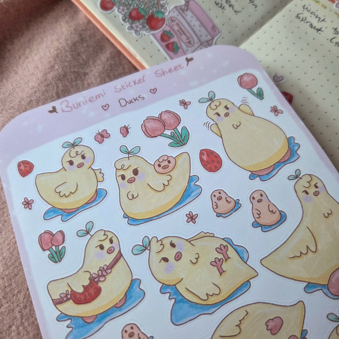 Duckie's Sticker Sheet