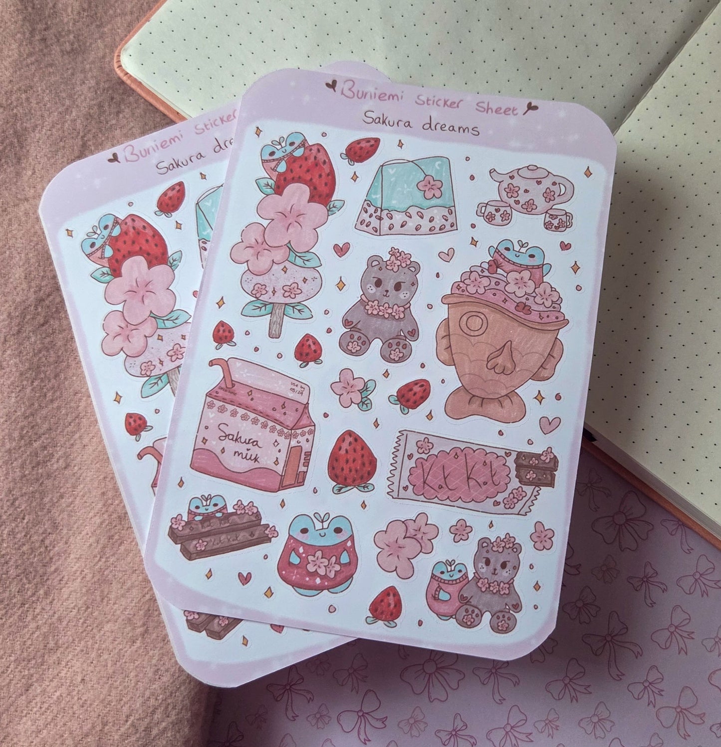 Sakura Dreams Sticker Sheet