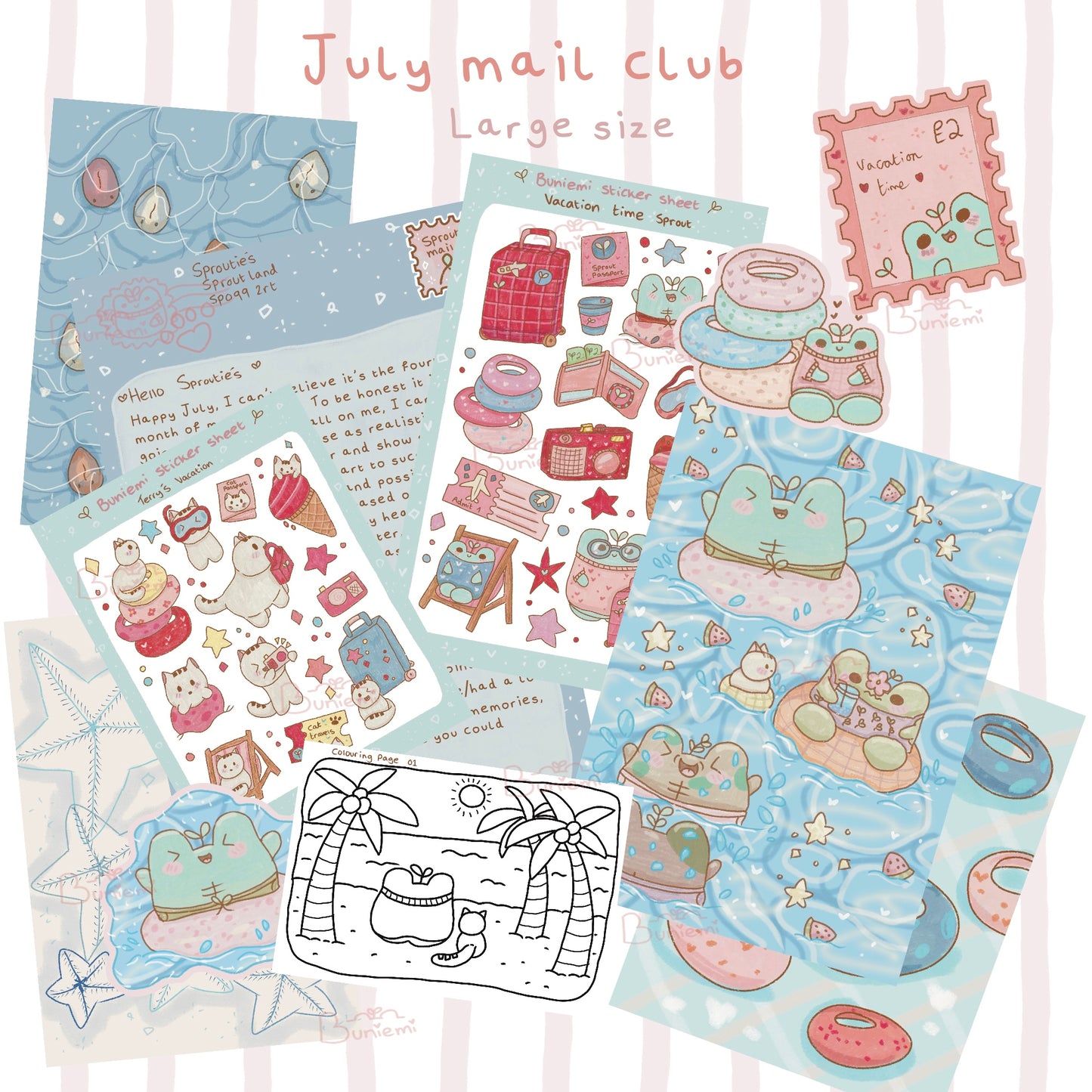 July Mail Club - Large Size