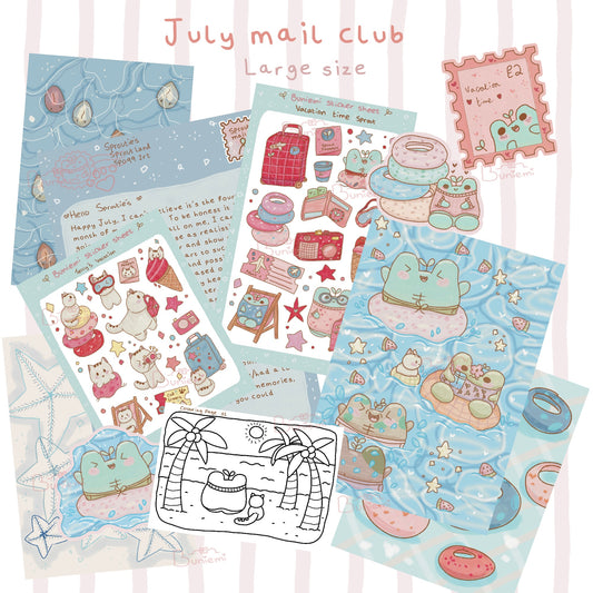 July Mail Club - Large Size