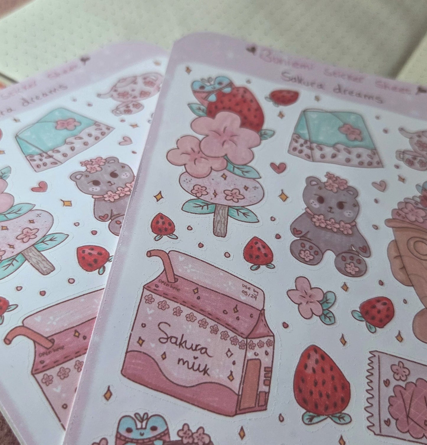 Sakura Dreams Sticker Sheet