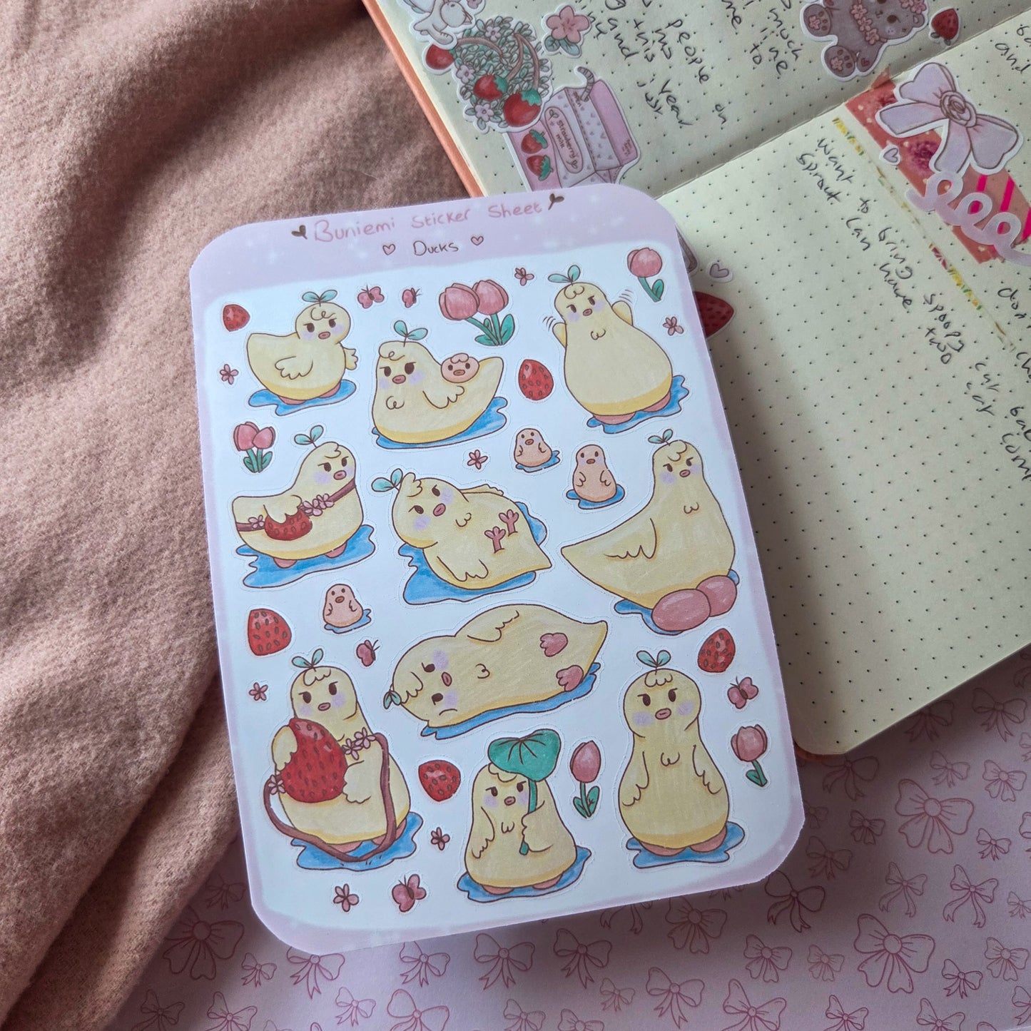Duckie's Sticker Sheet