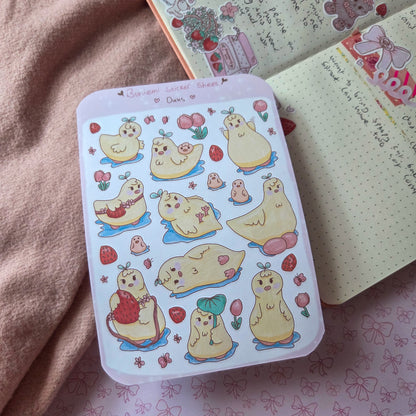 Duckie's Sticker Sheet
